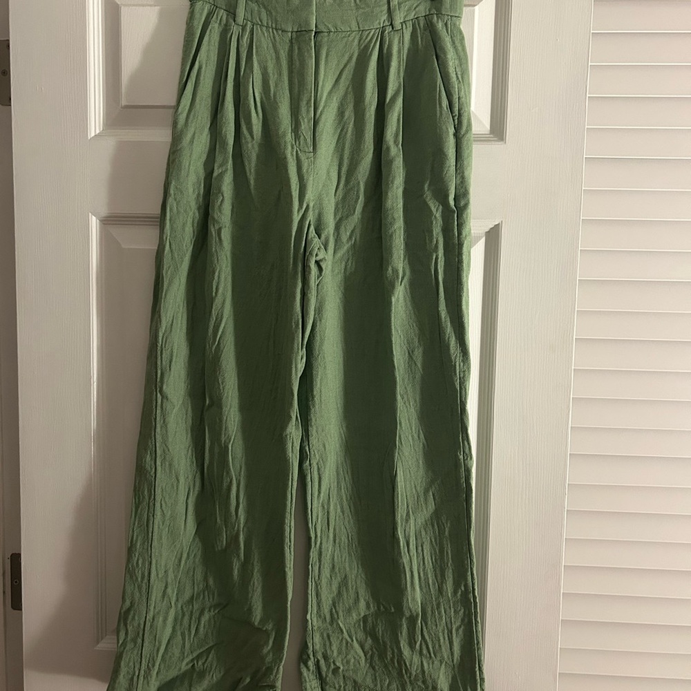 Abercrombie & Fitch Sage Green Trousers